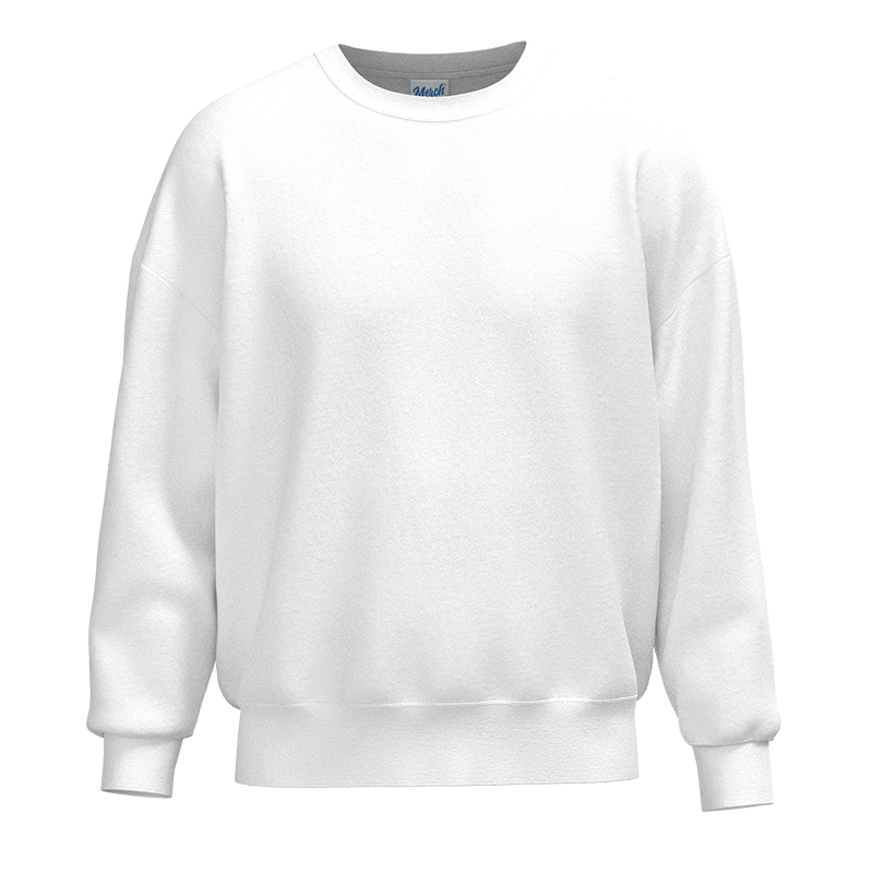 MnR® Basic Crewneck - White