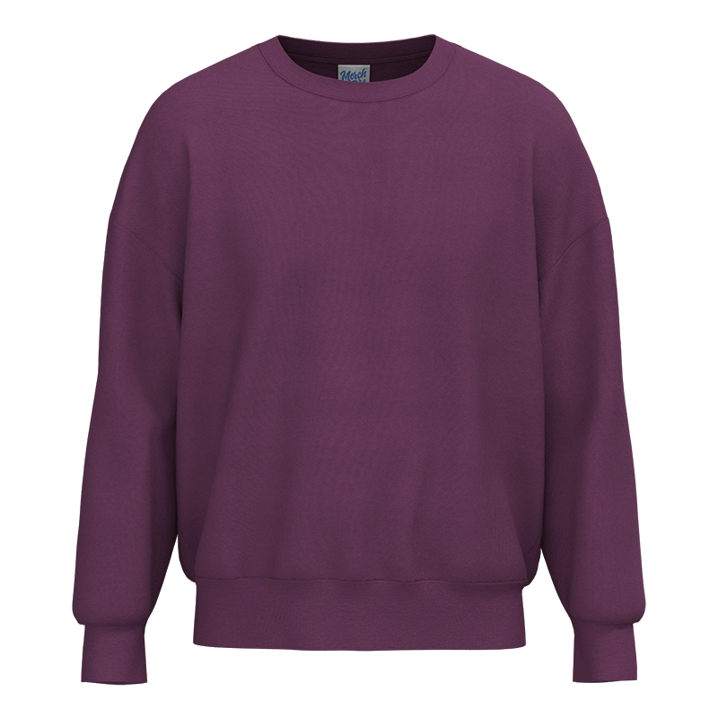 MnR® Basic Crewneck - Burgundy