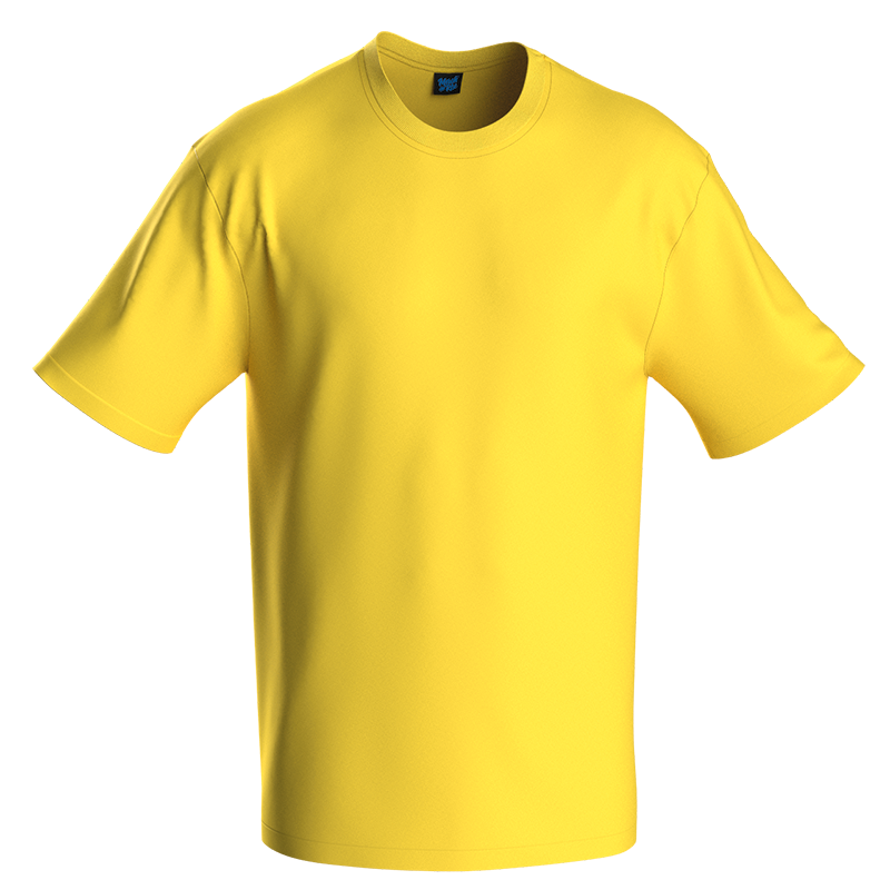 MERCHANDRISE® Basic T-Shirt - Yellow