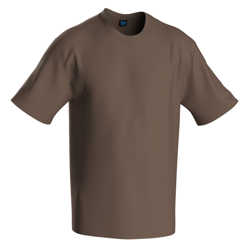 MERCHANDRISE® Basic T-Shirt - Brown