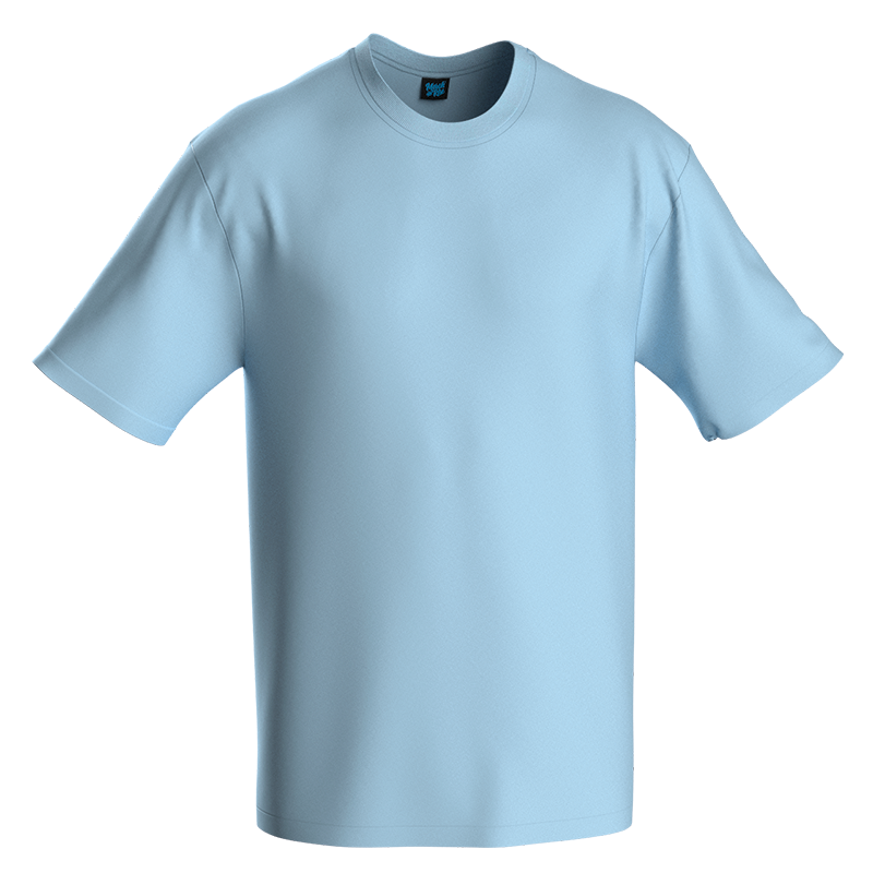 MERCHANDRISE® Basic T-Shirt - Sky