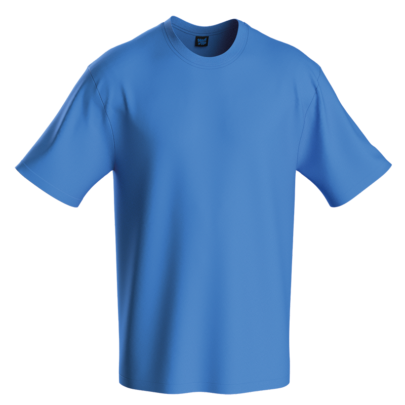 MERCHANDRISE® Basic T-Shirt - Azure
